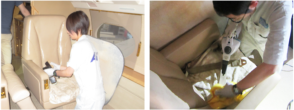 Leather Seat Cleaning