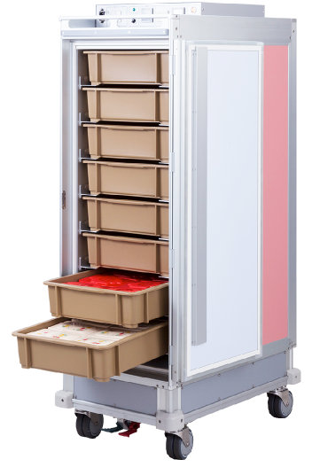 Warming Cart - Rack Type